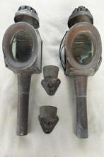 Antieke Koetslampen - Set van Twee, Antiek en Kunst, Antiek | Lampen, Ophalen of Verzenden