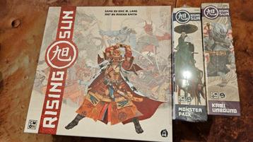 Rising Sun + Monster Pack + Kami Unbound beschikbaar voor biedingen