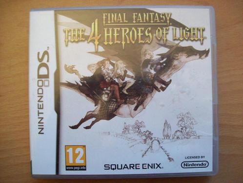 Final Fantasy: The 4 Heroes of Light (Met boekje!) NDS, Spelcomputers en Games, Games | Nintendo DS, Zo goed als nieuw, Role Playing Game (Rpg)