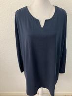maat 52 valt als 50 oksel tot oksel 68 cm-100% katoen, Kleding | Dames, Grote Maten, Ophalen of Verzenden, Zo goed als nieuw, Blauw