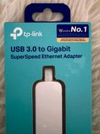 TP-Link USB 3.0 Gigabit Ethernet Adapter - Nieuw in verpakki, Ophalen of Verzenden, Nieuw, Extern