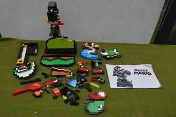 bouwstenen van Super Mario Nintendo, lijkt op Lego beschikbaar voor biedingen