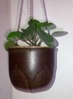 Vintage plantenhanger, Tuin en Terras, Bloempotten, Rond, Gebruikt, Ophalen of Verzenden, Minder dan 25 cm