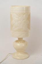 Vintage Alabaster tafel lamp, Huis en Inrichting, Lampen | Tafellampen, Ophalen, Overige materialen, Gebruikt, Vintage