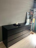 Jysk zwarte ladekast, Zo goed als nieuw, 3 of 4 laden, Minder dan 100 cm, 25 tot 50 cm