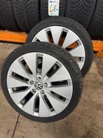 Golf Velgen met Winterbanden 225/40/18 5x112, Auto-onderdelen, Banden en Velgen, 18 inch, Gebruikt, Velg(en), Personenwagen