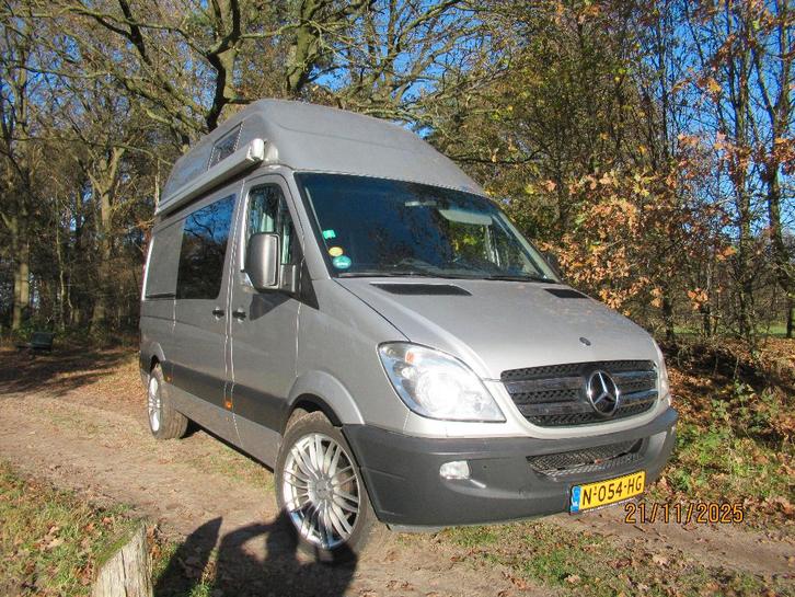 Mercedes Benz 319 CDI V6 cilinder Camper 2007 167000km, Caravans en Kamperen, Campers, Particulier, tot en met 3, Buscamper of Camperbus