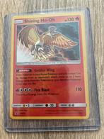 Shining Ho-Oh SM70 Pokémon Kaart, Ophalen of Verzenden, Gebruikt, Losse kaart, Foil