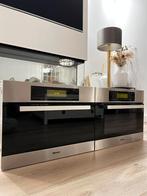 Luxe miele set combi oven magnetron en combi stoomoven, Stoom, Zo goed als nieuw, Oven met grill, Inbouw