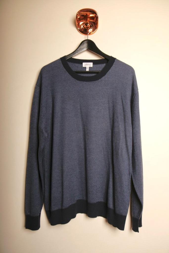 BRIONI Prachtige high-end 100% kasjmier trui X(X)L Wp€1500,-, Kleding | Heren, Truien en Vesten, Zo goed als nieuw, Maat 56/58 (XL)