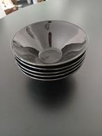 zwarte schaaltjes 5 stuks, Gebruikt, Ophalen of Verzenden, Schaal of Schalen, Overige stijlen