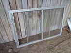 Aluminium pui raamkozijnen met glas, Doe-het-zelf en Verbouw, Kozijnen en Schuifpuien, Ophalen, Gebruikt, Raamkozijn, Aluminium