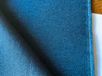 Meubelstof wol donkerblauw lap is 1 meter 40 bij 85 cm, Hobby en Vrije tijd, Stoffen en Lappen, Wol, Blauw, Ophalen of Verzenden