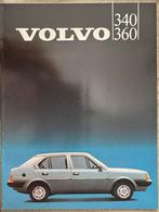 Folder 1983 Volvo 340 en 360, Verzenden, Zo goed als nieuw, Volvo