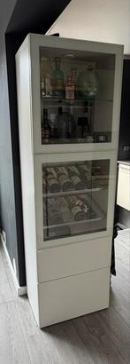 IKEA BESTÅ Opbergkast met Glazen Deuren, Huis en Inrichting, Kasten | Vitrinekasten, Ophalen, 50 tot 100 cm, 150 tot 200 cm, 25 tot 50 cm