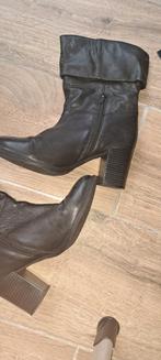 Zwarte korte laarsjes maat 40 van scapino, Kleding | Dames, Ophalen of Verzenden, Zo goed als nieuw, Zwart