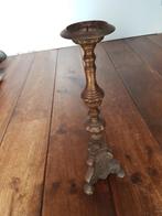 Ijzeren kandelaar. Maat: 42 cm, Gebruikt, 25 tot 50 cm, Ophalen of Verzenden, Metaal