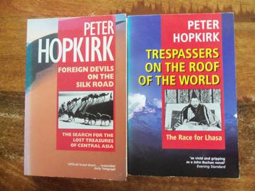 2 BOEKEN PETER HOPKIRK. beschikbaar voor biedingen