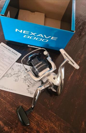 Shimano nexave 8000 molen beschikbaar voor biedingen