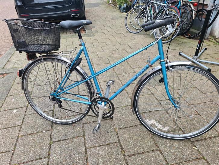 Vintage Peugeot Mixte sportfiets dames, Fietsen en Brommers, Fietsen | Dames | Sportfietsen en Toerfietsen, Gebruikt, Overige merken