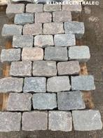 30m2 gemêleerd zweeds graniet kinderkoppen natuursteen, Tuin en Terras, Gebruikt, Verzenden, Overige typen, Natuursteen