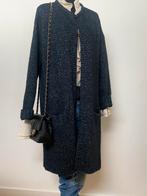 MOSCOW oversized donkerblauw gemêleerd vest L/XL, Kleding | Dames, Truien en Vesten, Ophalen of Verzenden, Zo goed als nieuw, Maat 46/48 (XL) of groter