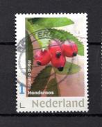 gestempelde zegel. Persoonlijke: hondsroos, Ophalen of Verzenden, Na 1940, Gestempeld