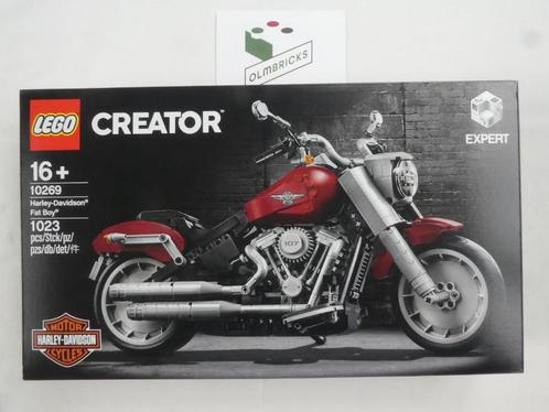 LEGO Creator Expert 10269 Harley Davidson Fat Boy, Kinderen en Baby's, Speelgoed | Duplo en Lego, Nieuw, Lego, Complete set, Ophalen of Verzenden