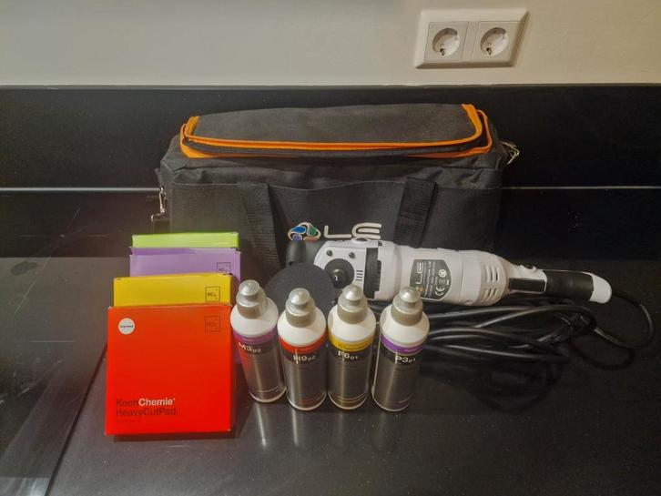 Polijstmachine + toebehoren nieuw, Auto diversen, Overige Auto diversen, Ophalen of Verzenden