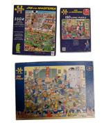 Leuke Jan van Haasteren puzzels 3x. Compleet., Verzenden, 500 t/m 1500 stukjes, Zo goed als nieuw, Legpuzzel