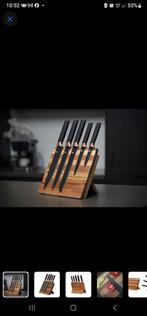 BUCCAN COOKING MESSEN SET, Huis en Inrichting, Ophalen of Verzenden, Nieuw, Rvs of Chroom