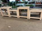 Plantenstelling met Waterbakken, Tuin en Terras, Bloembakken en Plantenbakken, Ophalen, Gebruikt, 100 cm of meer, Binnen