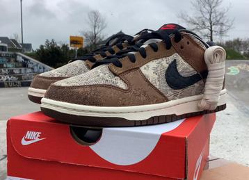  Nike Dunk Low Premium CO JP BROWN SNAKESKIN maat 41‼️ beschikbaar voor biedingen