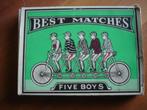 allerlei!(005) Best Matches Five Boys spellendoosje., Verzamelen, Rookartikelen, Aanstekers en Luciferdoosjes, Ophalen of Verzenden
