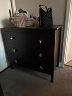 Ladekast met gouden dierenknoppen - zo goed als nieuw!, Overige materialen, Zo goed als nieuw, Met lade(s), 25 tot 50 cm