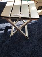 NIEUWE ALUMINIUM INKLAPBARE KRUKJE 42HX30BX24D, Ophalen, Zo goed als nieuw