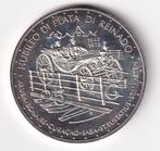 Ned Antillen 25 Gulden 1973 Prachtig met Meerkleurige Patina, Koningin Juliana, Verzenden, Zilver, Overige waardes