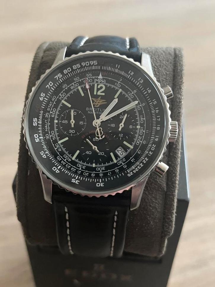 Breitling navitimer heren horloge, Sieraden, Tassen en Uiterlijk, Overige Accessoires, Zo goed als nieuw, Ophalen of Verzenden