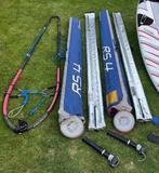 Neilpryde RS4 windsurfzeil 9,8 en 11,6 m2, met masten + giek, Watersport en Boten, Ophalen, 250 tot 300 cm, 7 m² of meer, Zeil