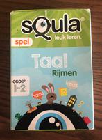 Squla taal rijmen, groep 1-2, Ophalen of Verzenden, Gebruikt, Taal en Lezen