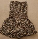 Jumpsuit tijgerprint maat s strandkleding bikini bruin, Verzenden, Gedragen, Maat 36 (S), Bruin