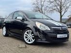 Opel Corsa 1.4-16V OPC-LINE 101PK AIRCO 106DKM, 101 pk, Gebruikt, 4 cilinders, Zwart