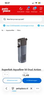 Superfish filter, Dieren en Toebehoren, Vissen | Aquaria en Toebehoren, Ophalen, Nieuw, Filter of Co2