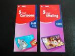 PB72 en PB80 5 x Cartoons en de Efteling, Postzegels en Munten, Postzegels | Nederland, Ophalen, Na 1940, Postfris