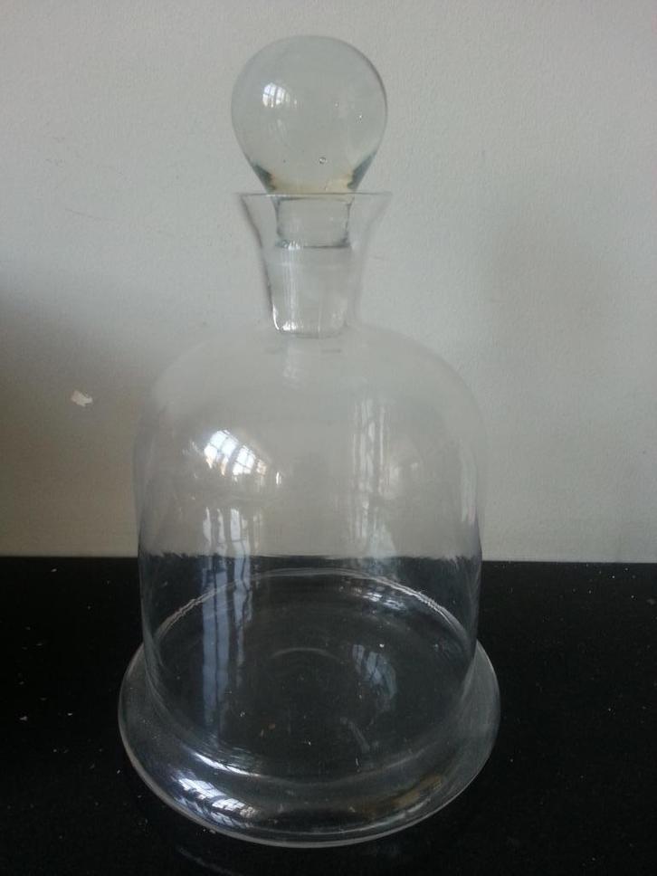 Glazen karafje, Antiek en Kunst, Curiosa en Brocante, Ophalen of Verzenden