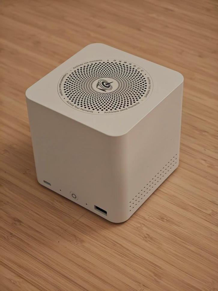 Beelink ME mini NAS - N100, 8GB, 6xM.2, Computers en Software, NAS, Zo goed als nieuw, Ophalen of Verzenden