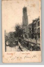 Utrecht Oude Gracht+ restauratie domtoren st 1903