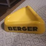 Vintage Berger asbakje geel, Ophalen of Verzenden, Huis en Inrichting