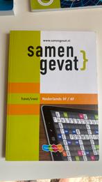 Samengevat havo biologie, wiskunde a en nederlands, Ophalen of Verzenden, Zo goed als nieuw, HAVO, Overige vakken