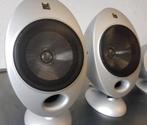 Kef HTS 2001 Luidsprekers de bekende eitjes top staat Zilver, Audio, Tv en Foto, Luidsprekers, Ophalen of Verzenden